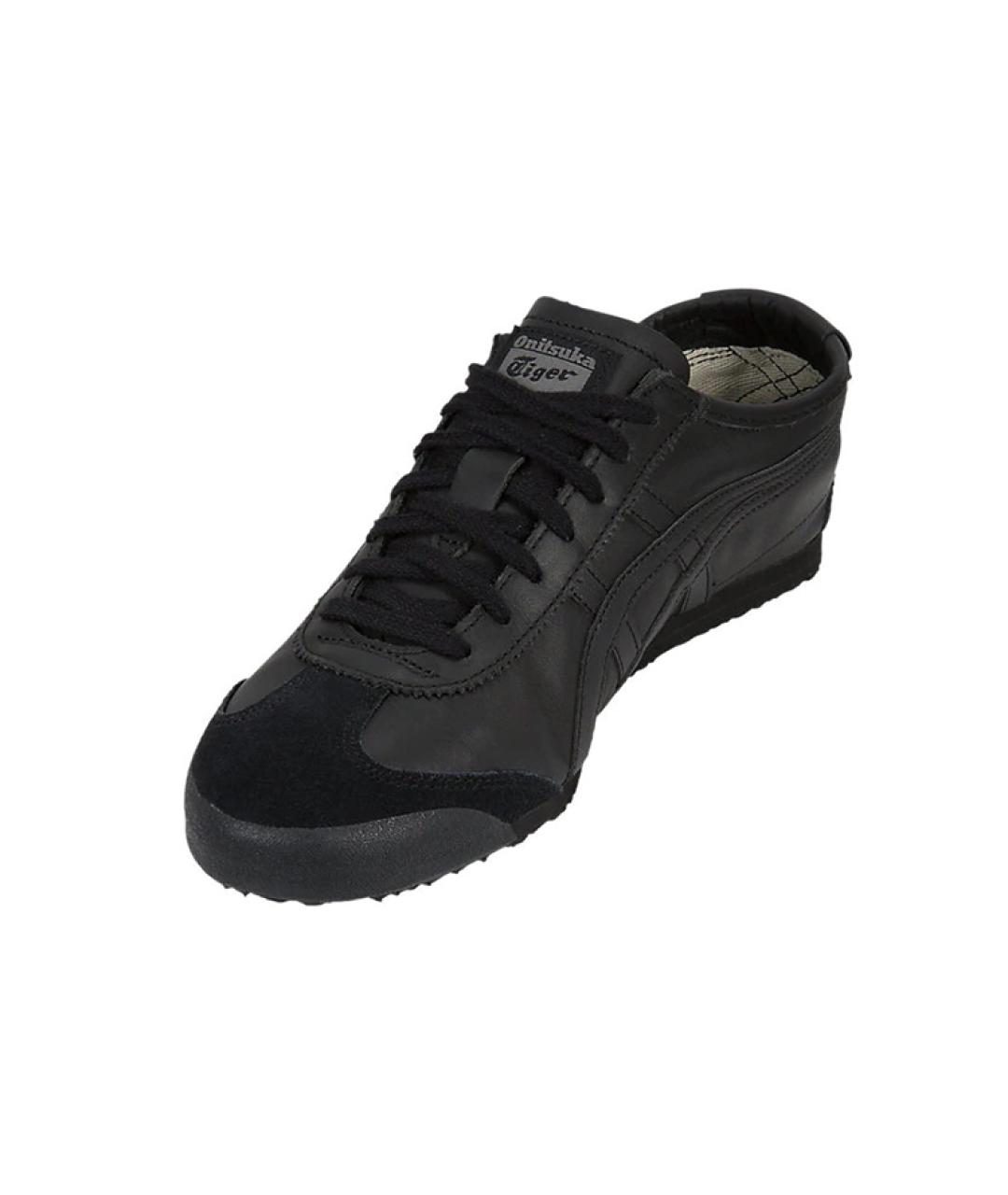 ONITSUKA TIGER Черные кожаные кроссовки, фото 3