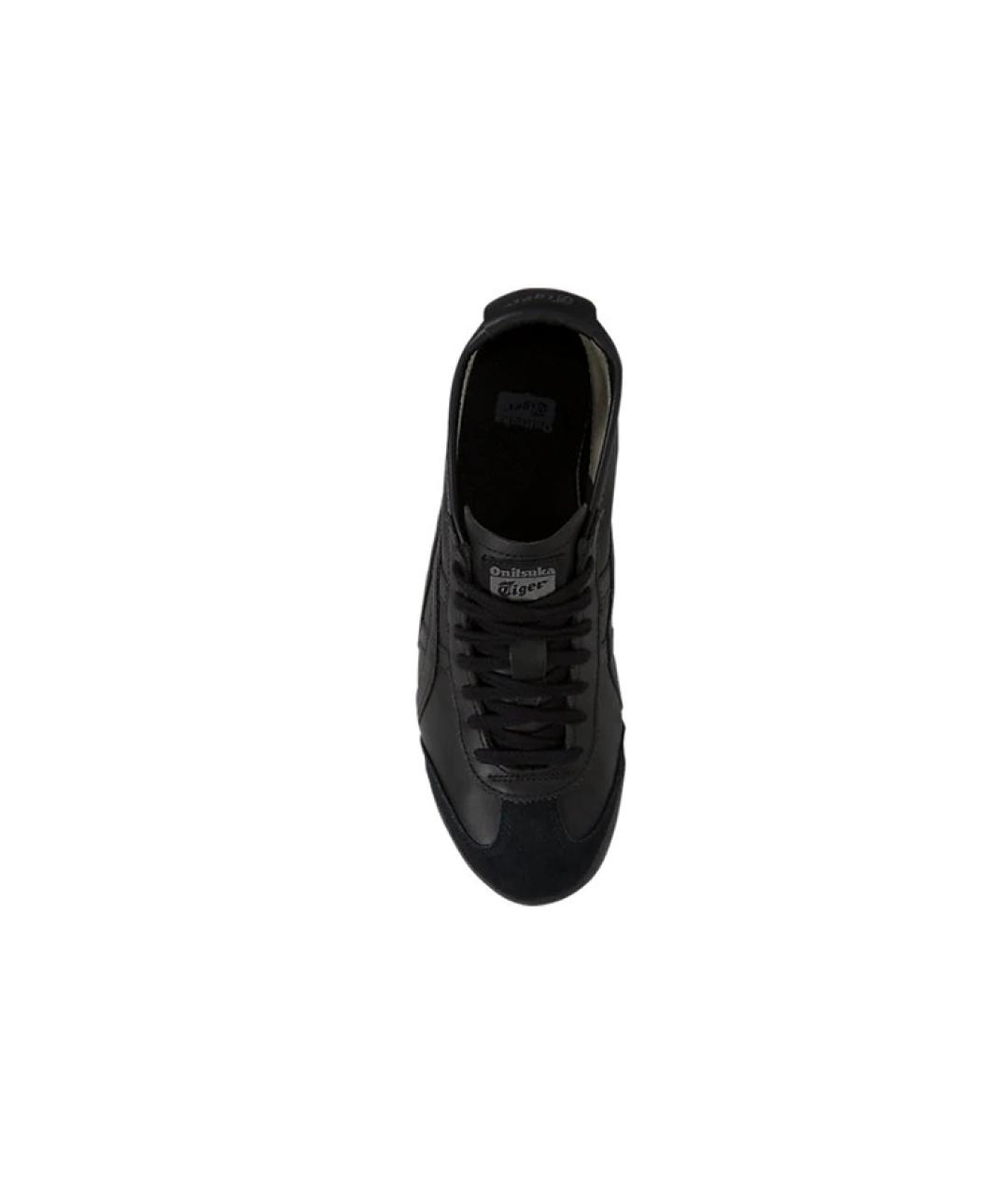 ONITSUKA TIGER Черные кожаные кроссовки, фото 4
