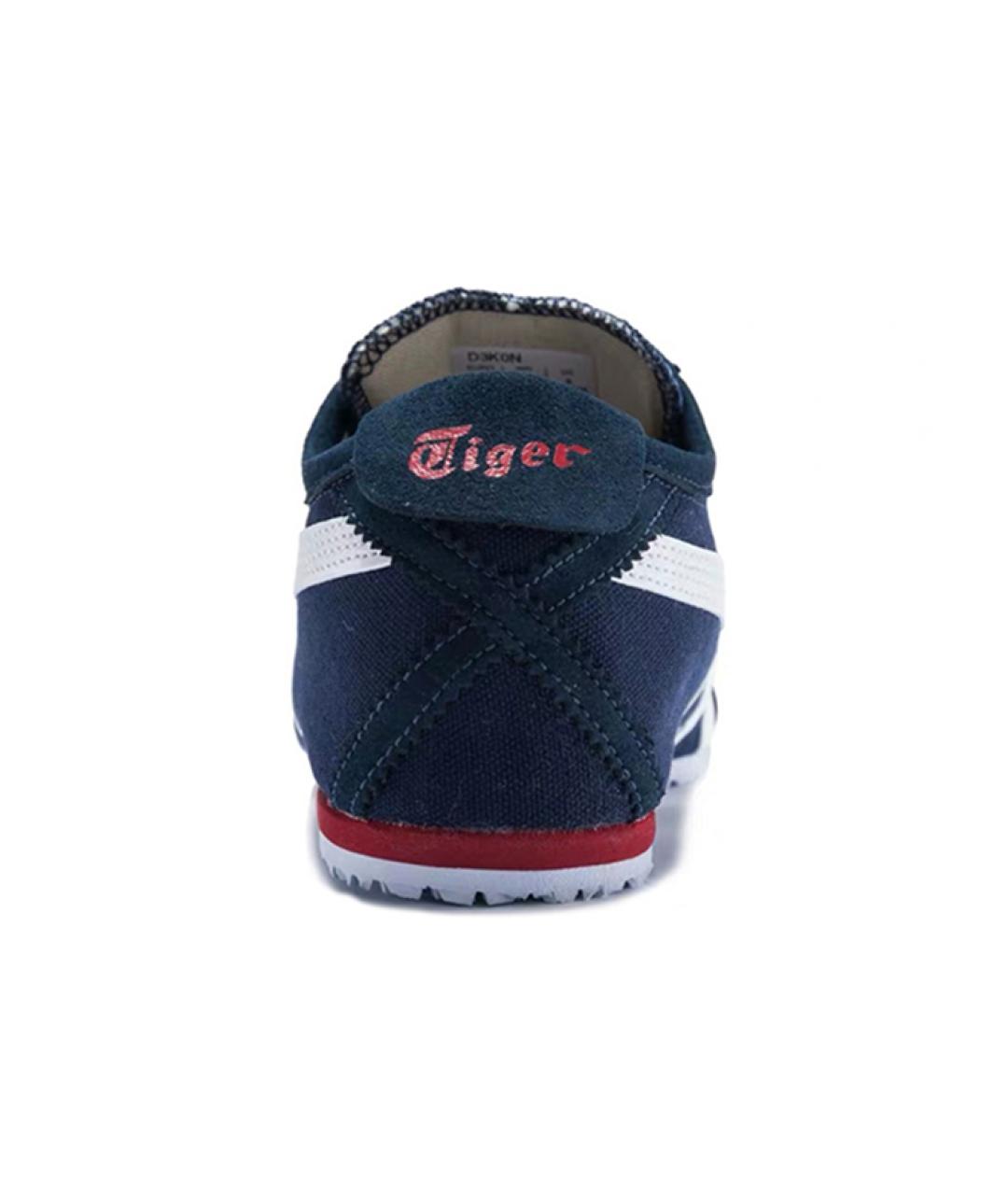 ONITSUKA TIGER Синие замшевые кроссовки, фото 4