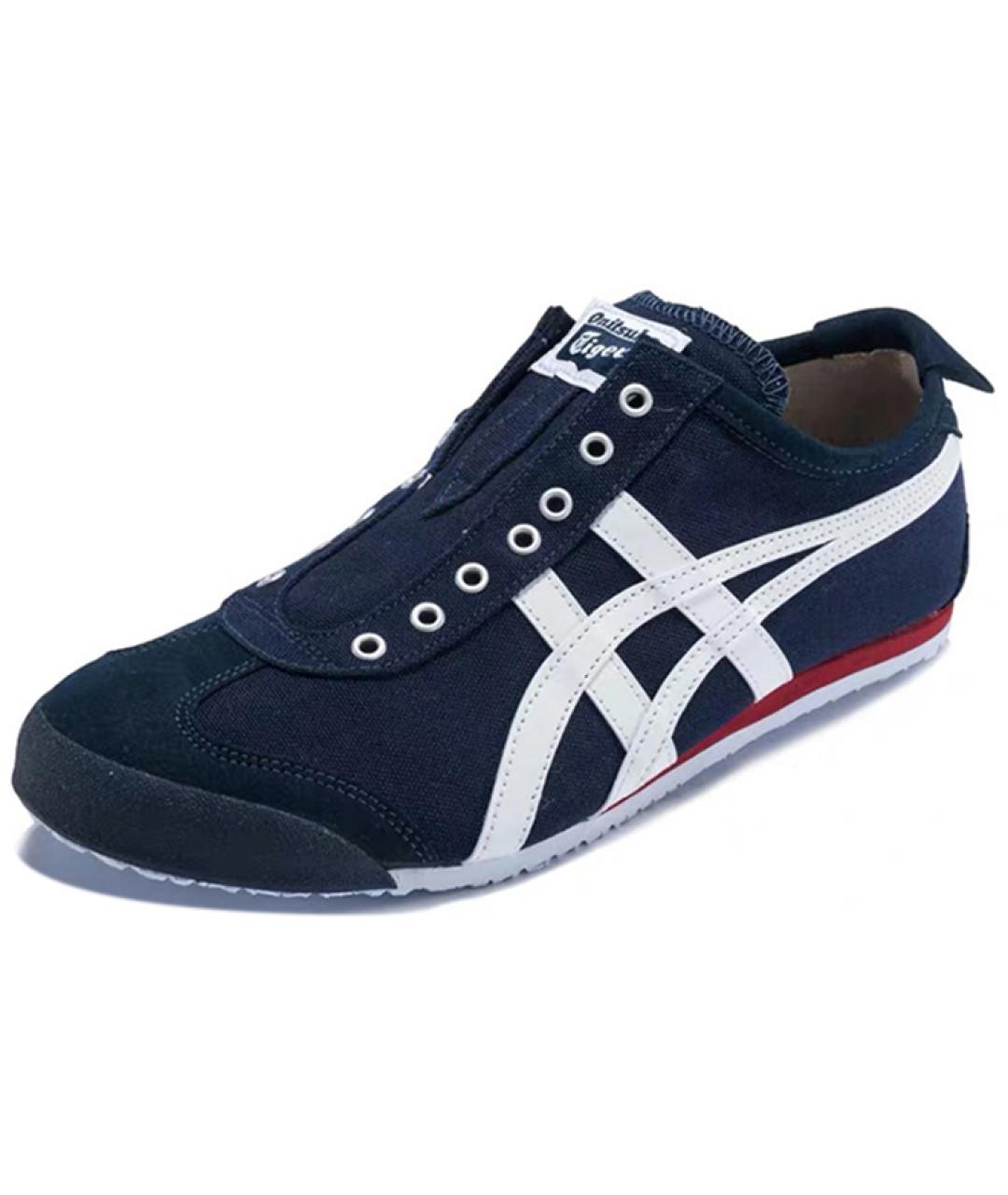 ONITSUKA TIGER Синие замшевые кроссовки, фото 3