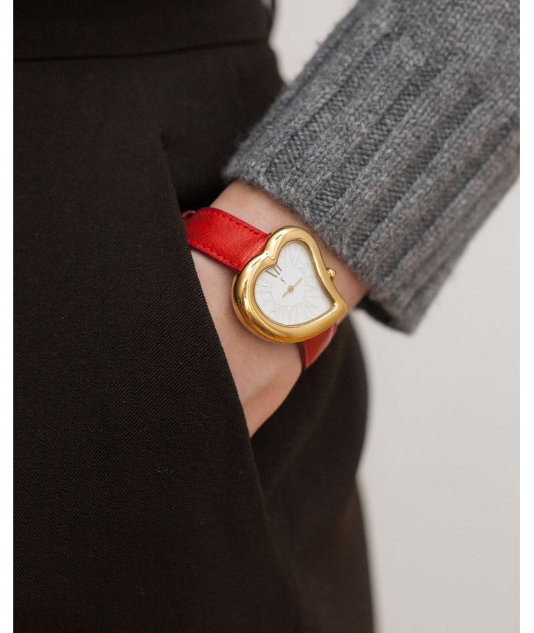 SAINT LAURENT Золотые часы, фото 3