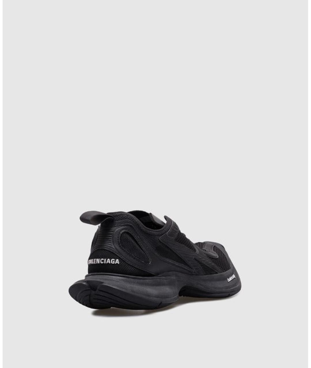 BALENCIAGA Черные низкие кроссовки / кеды, фото 5