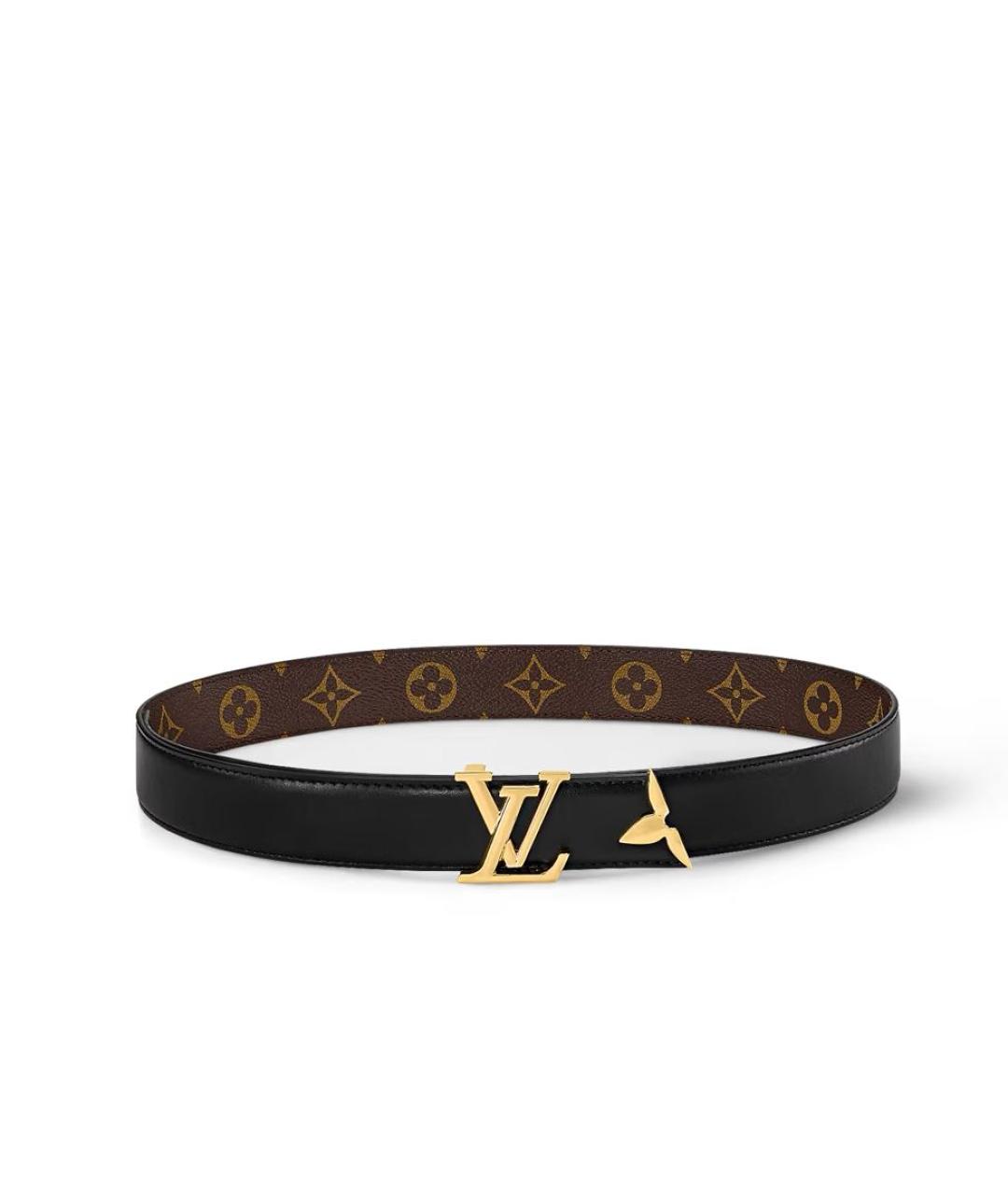 LOUIS VUITTON Черный ремень, фото 5