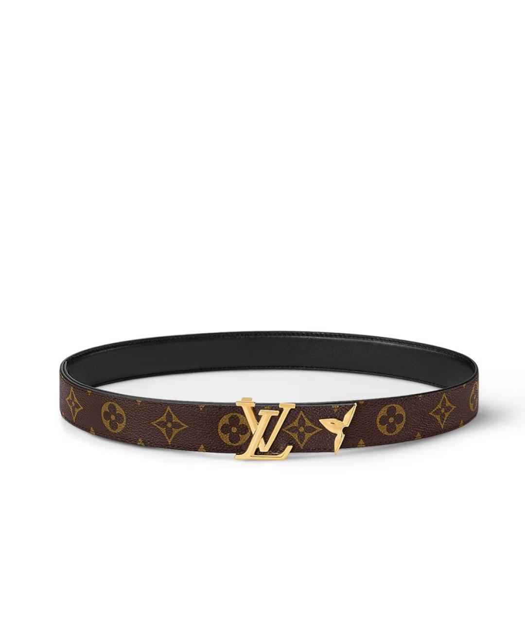LOUIS VUITTON Черный ремень, фото 3