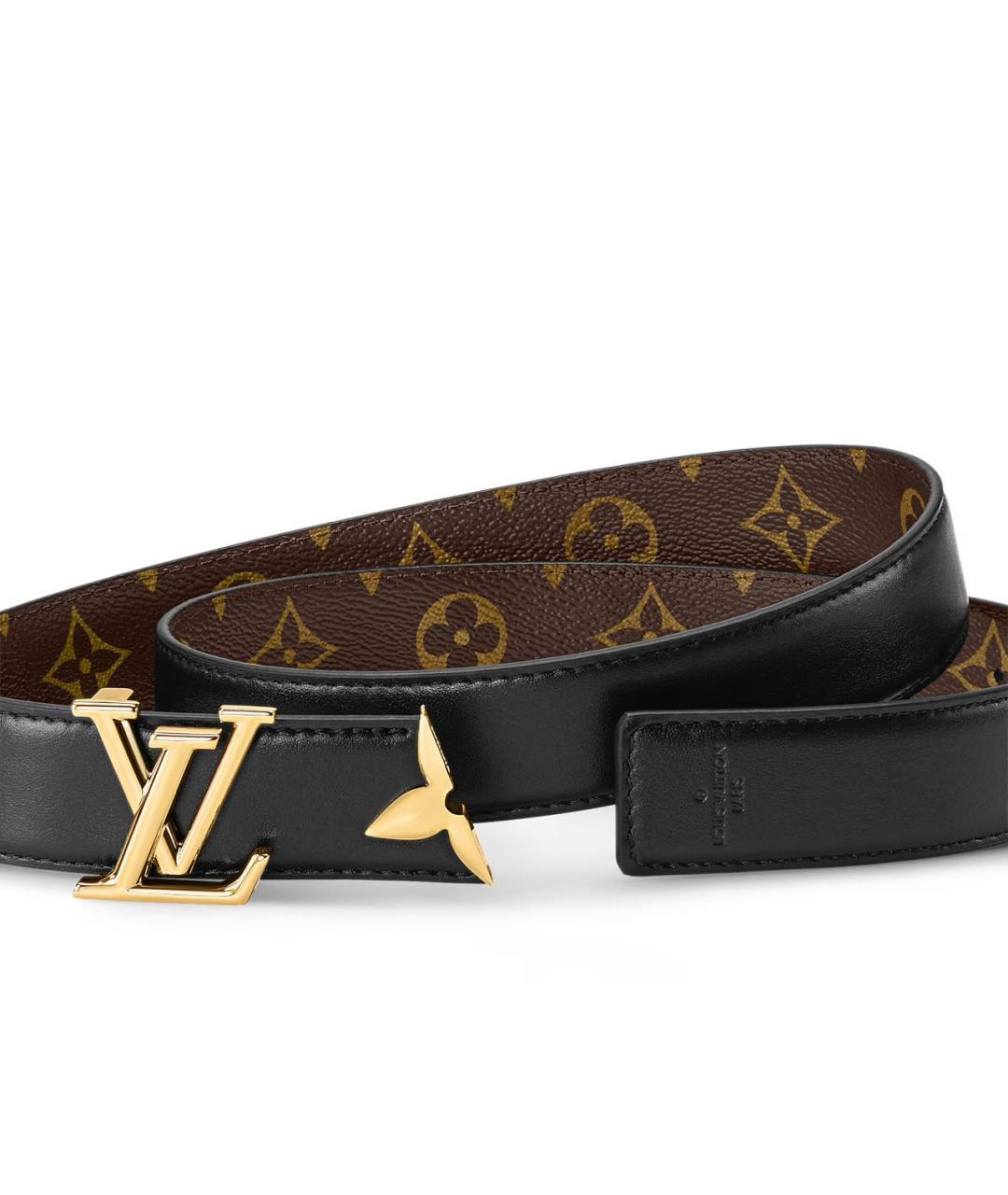 LOUIS VUITTON Черный ремень, фото 2