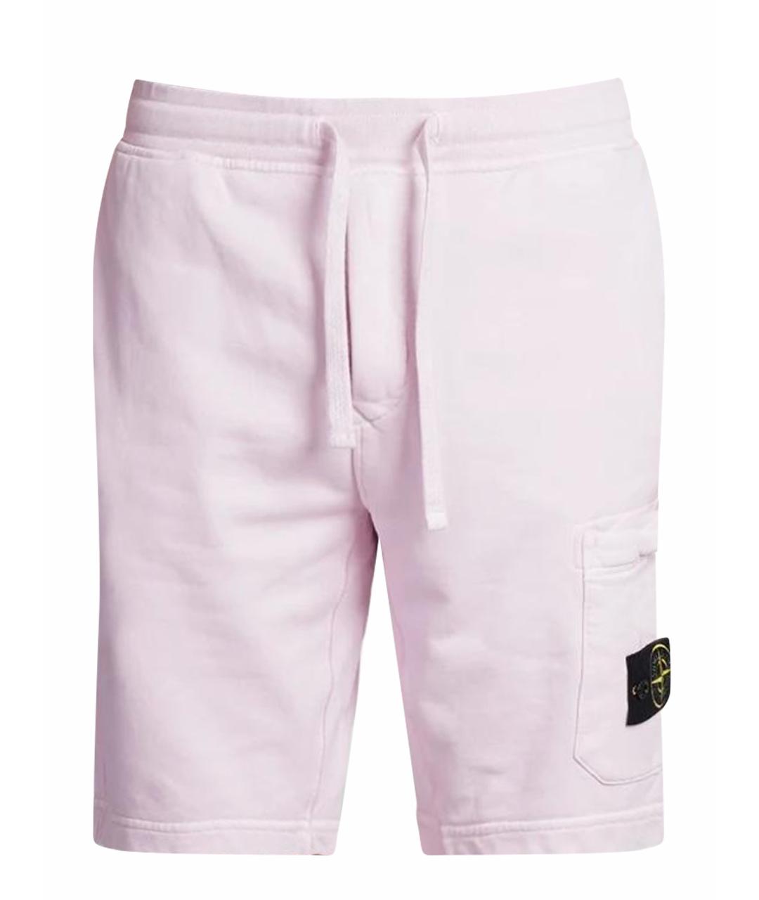 STONE ISLAND Розовые шорты, фото 1