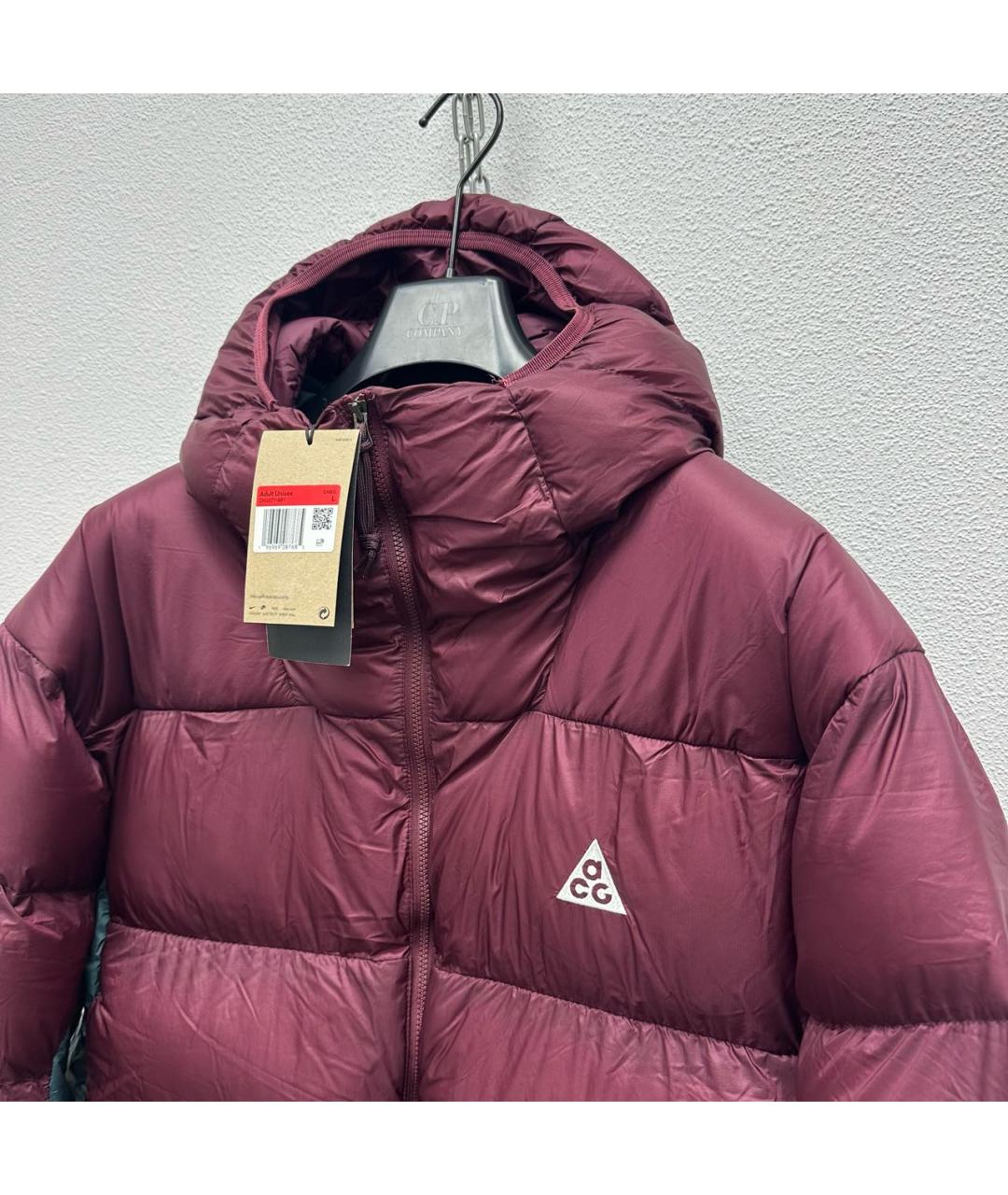 NIKE ACG Бордовый пуховик, фото 5