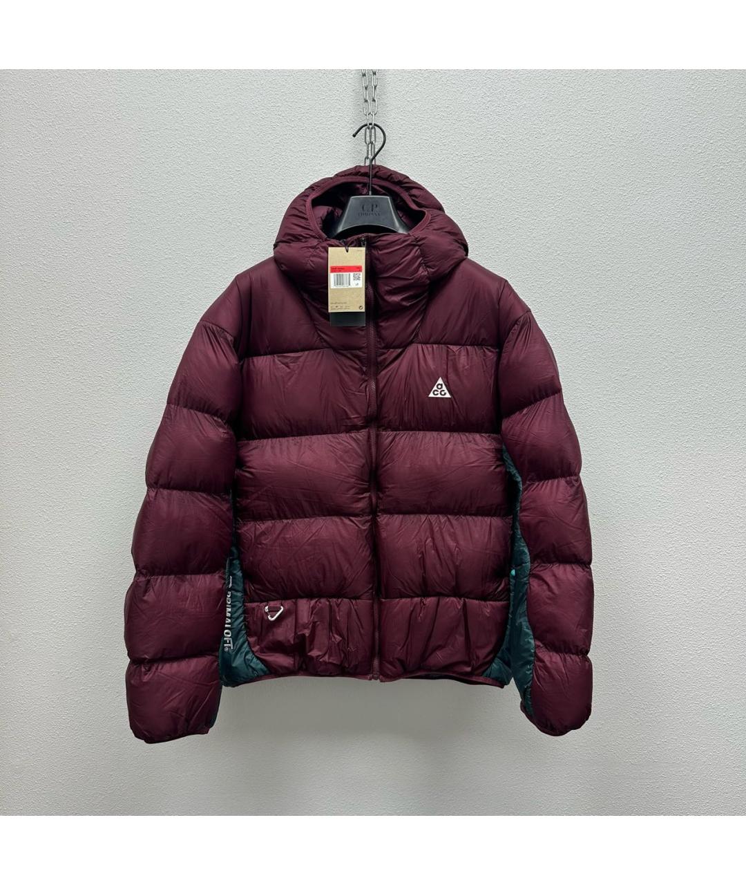 NIKE ACG Бордовый пуховик, фото 4