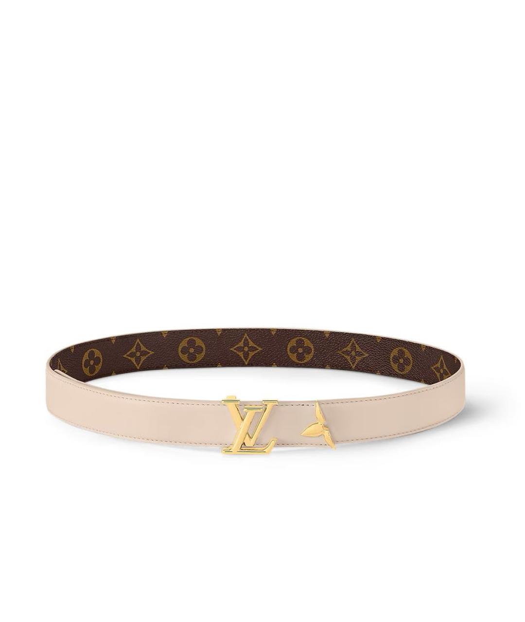 LOUIS VUITTON Бежевый ремень, фото 1