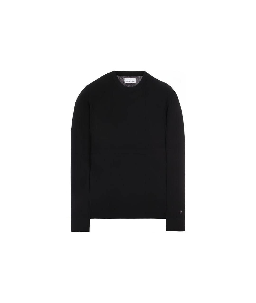 STONE ISLAND Черный джемпер / свитер, фото 1
