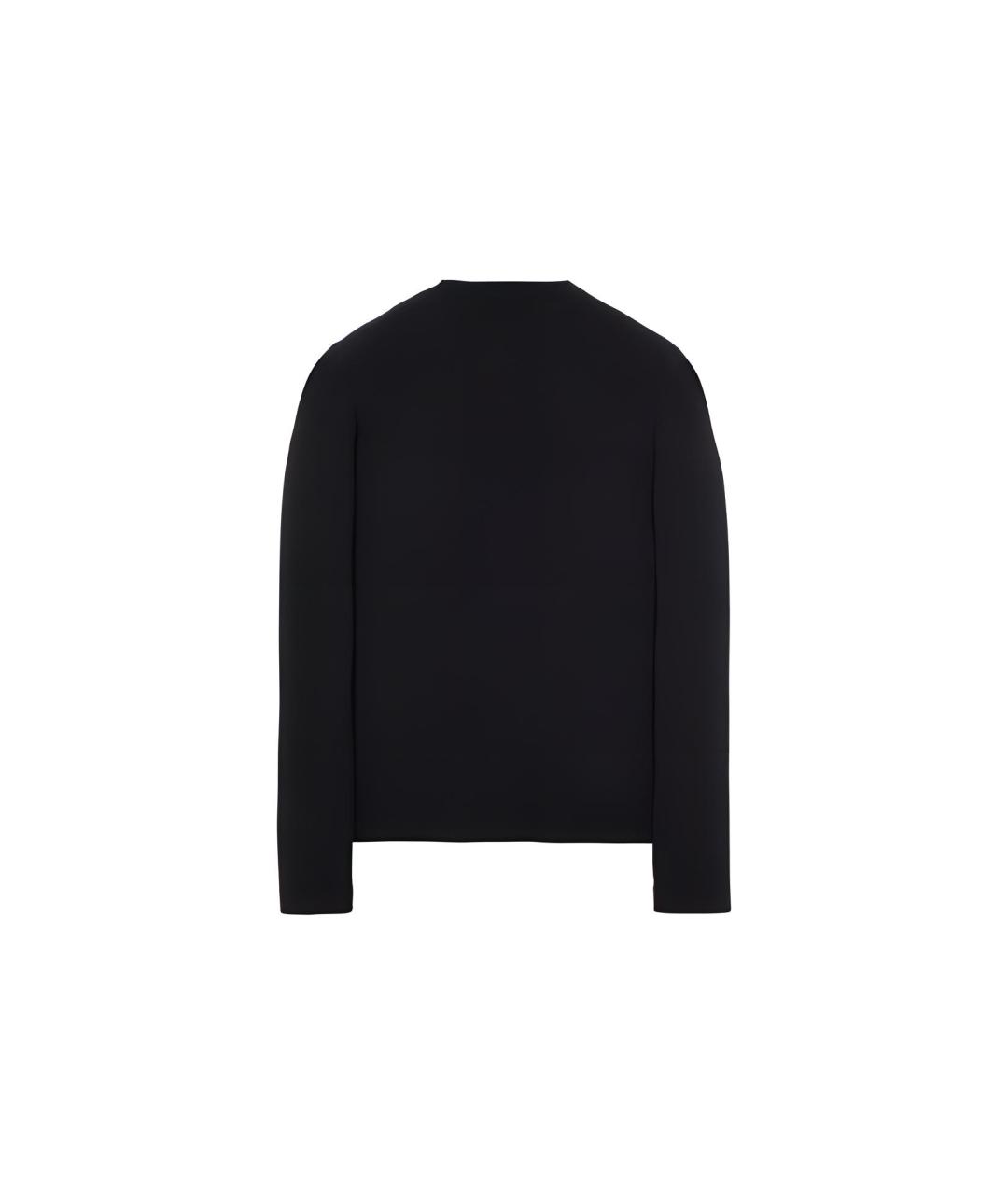 STONE ISLAND Черный джемпер / свитер, фото 2