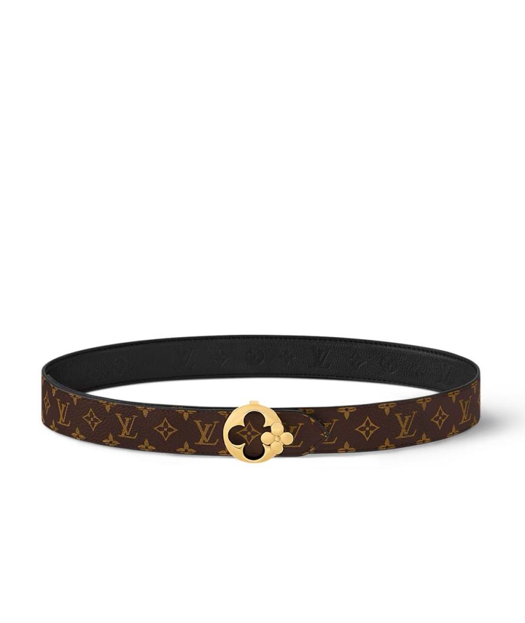 LOUIS VUITTON Черный ремень, фото 3