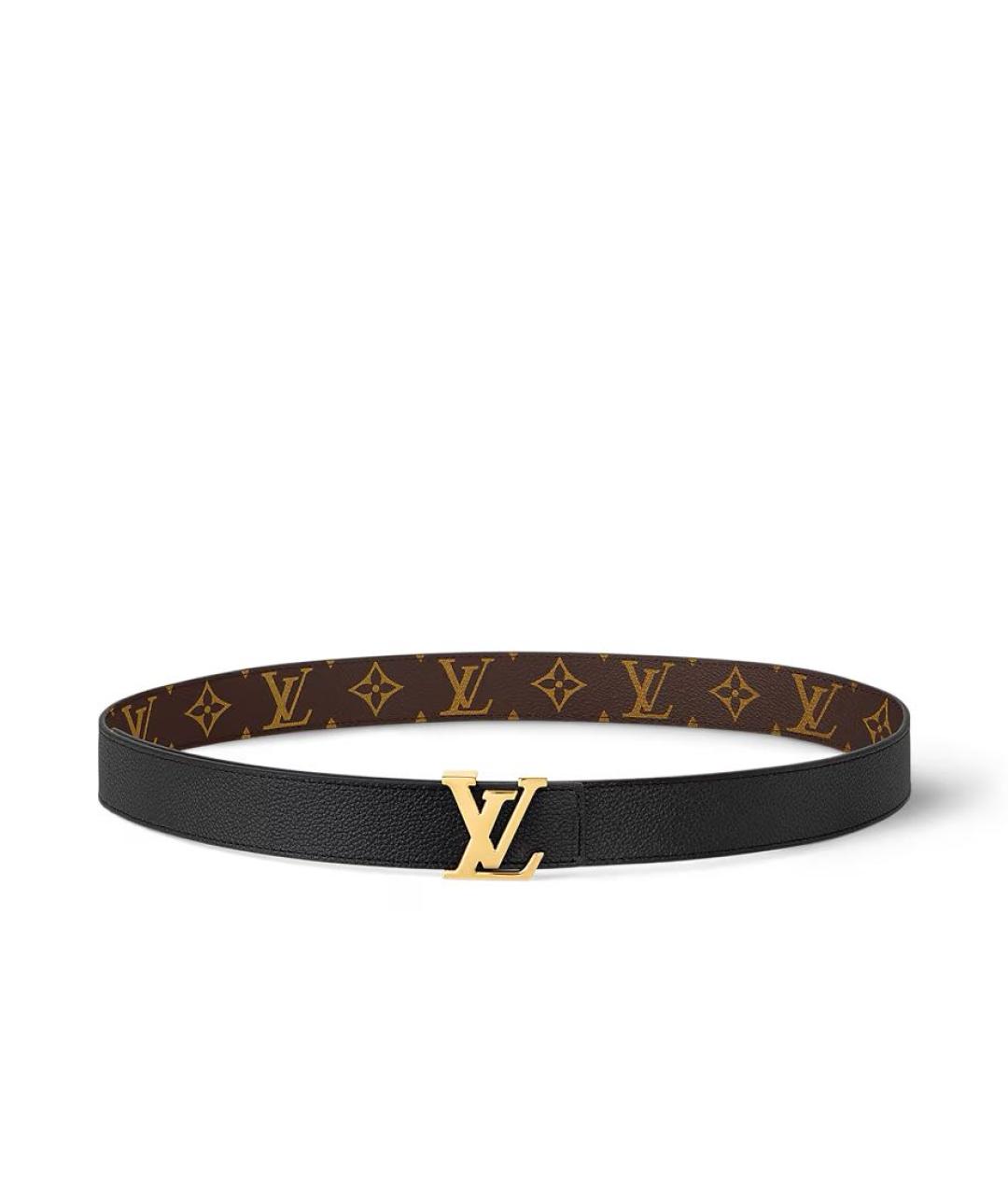 LOUIS VUITTON Черный ремень, фото 4