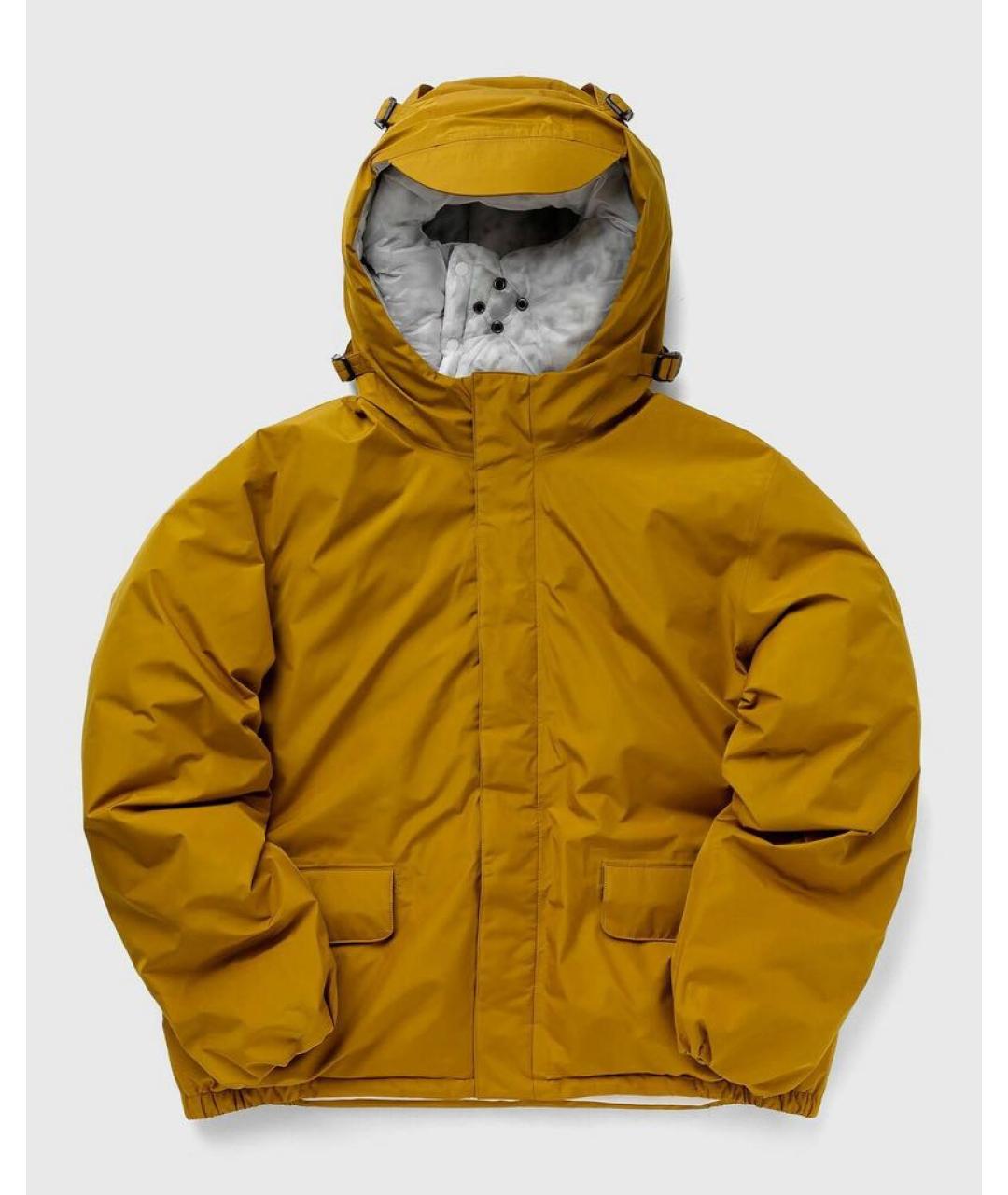 NIKE Горчичный пуховик, фото 9