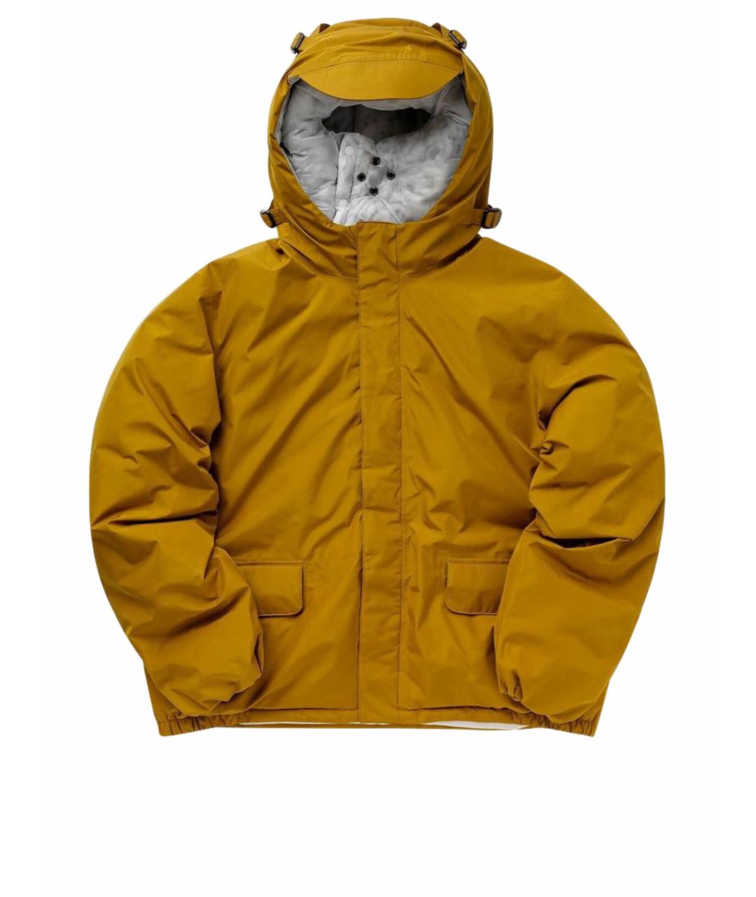 NIKE Горчичный пуховик, фото 1