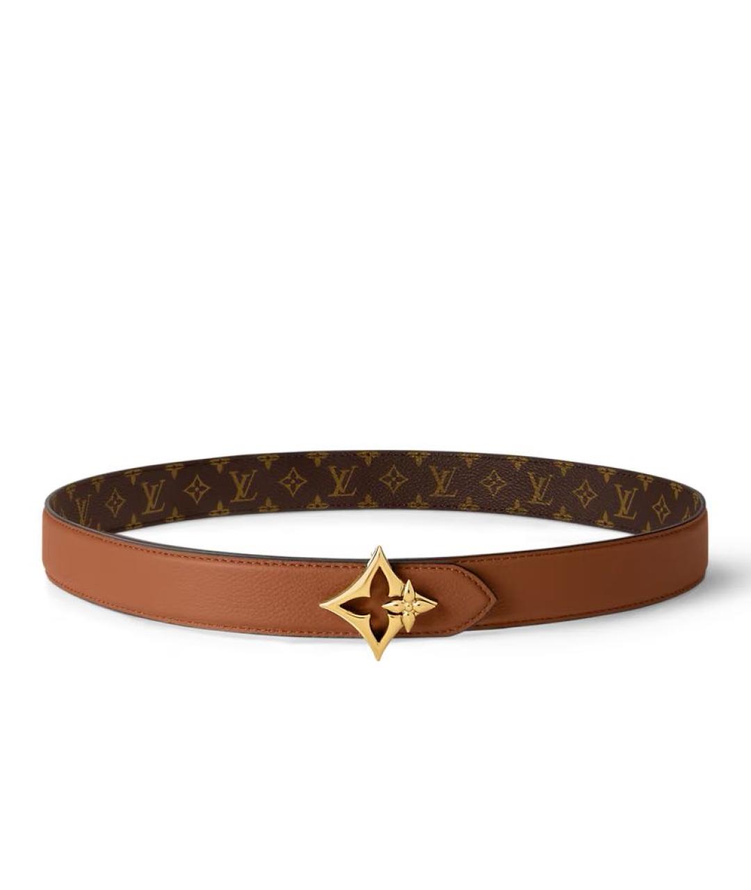 LOUIS VUITTON Коричневый ремень, фото 6