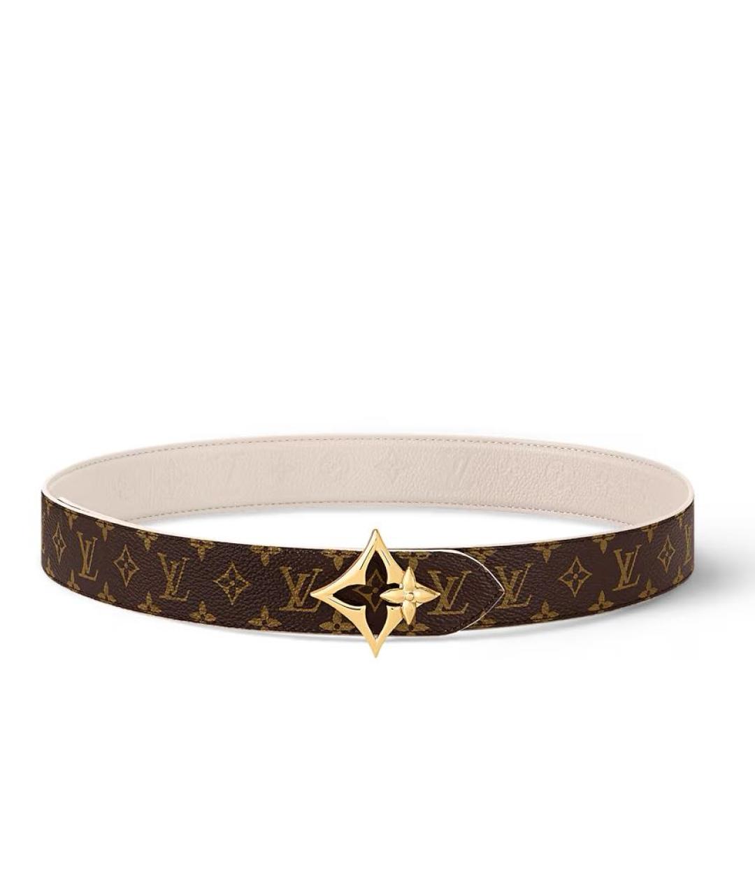LOUIS VUITTON Белый ремень, фото 2