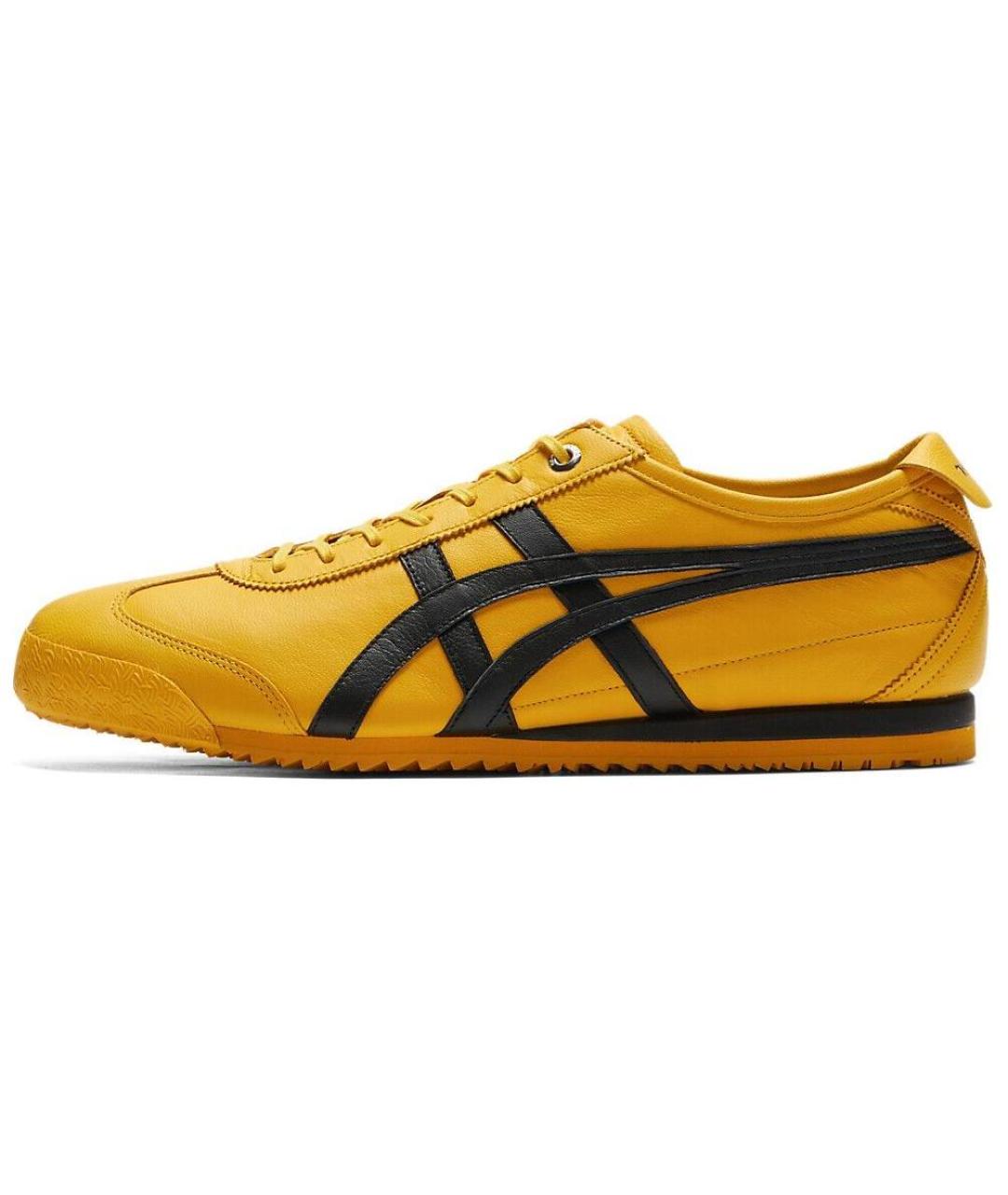 ONITSUKA TIGER Желтые кожаные кроссовки, фото 2