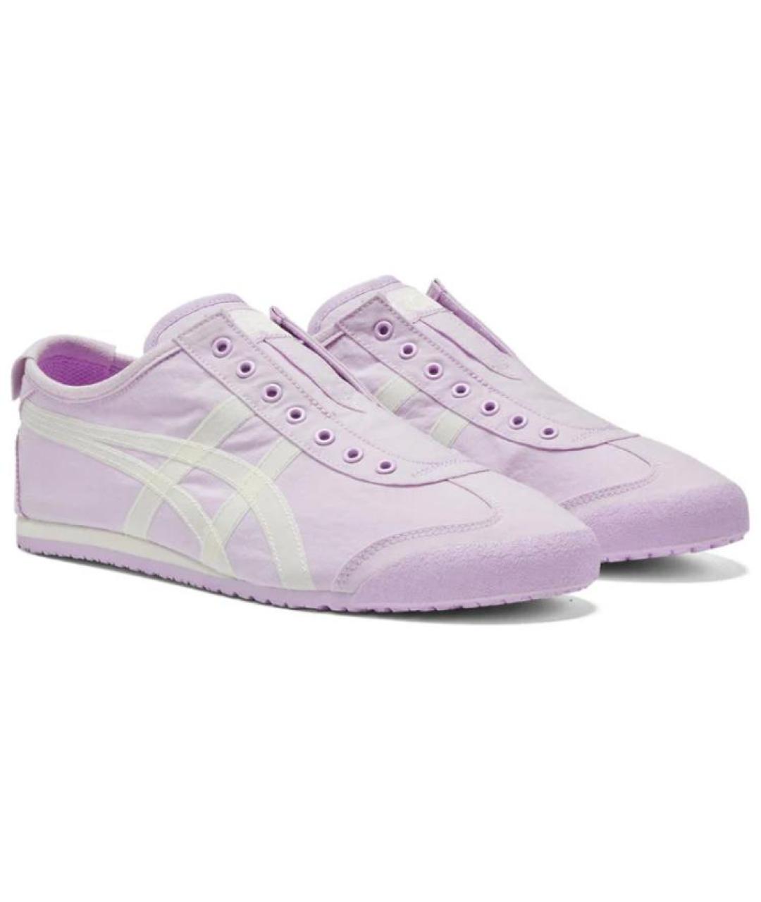 ONITSUKA TIGER Фиолетовые текстильные кроссовки, фото 3