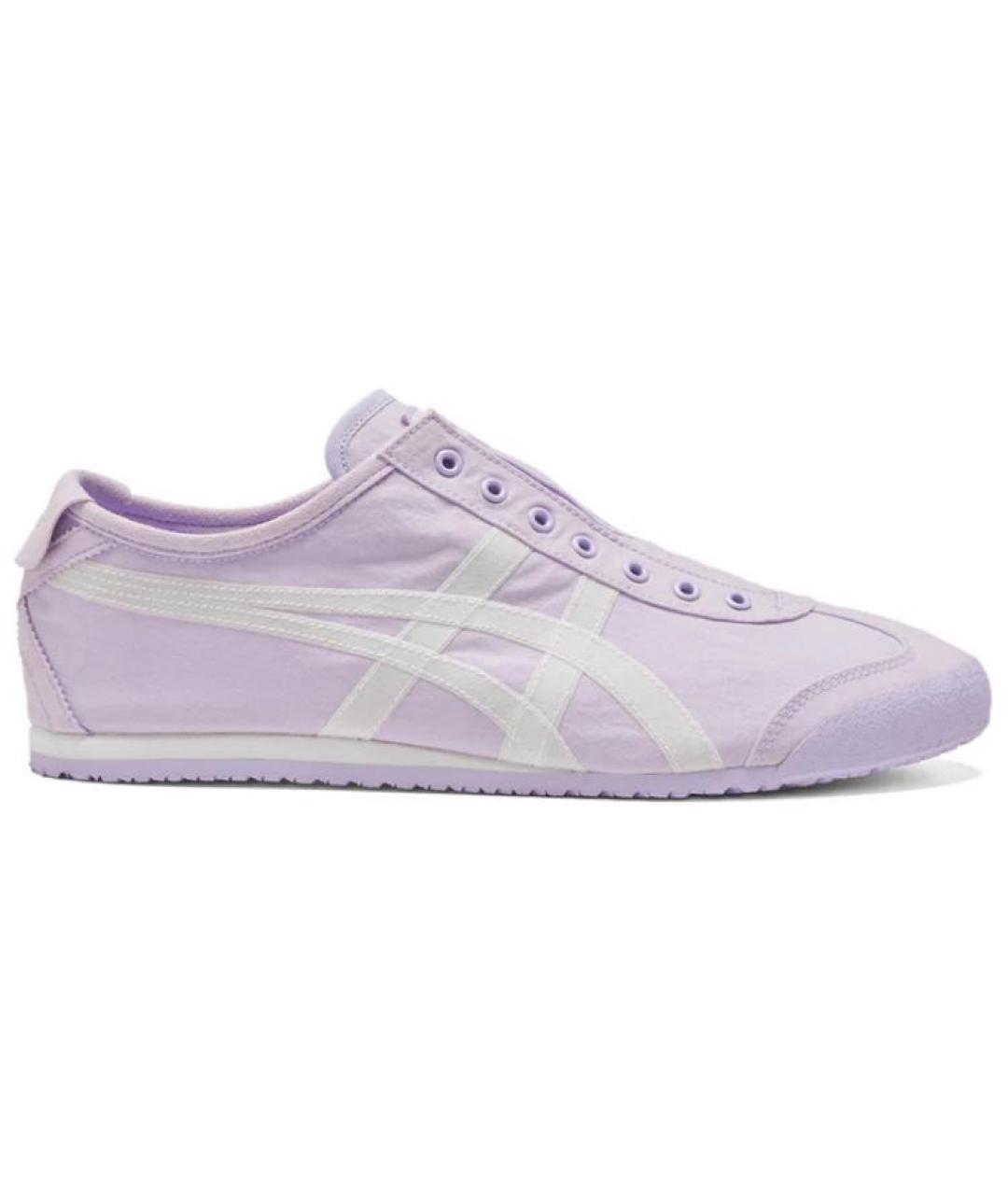 ONITSUKA TIGER Фиолетовые текстильные кроссовки, фото 1