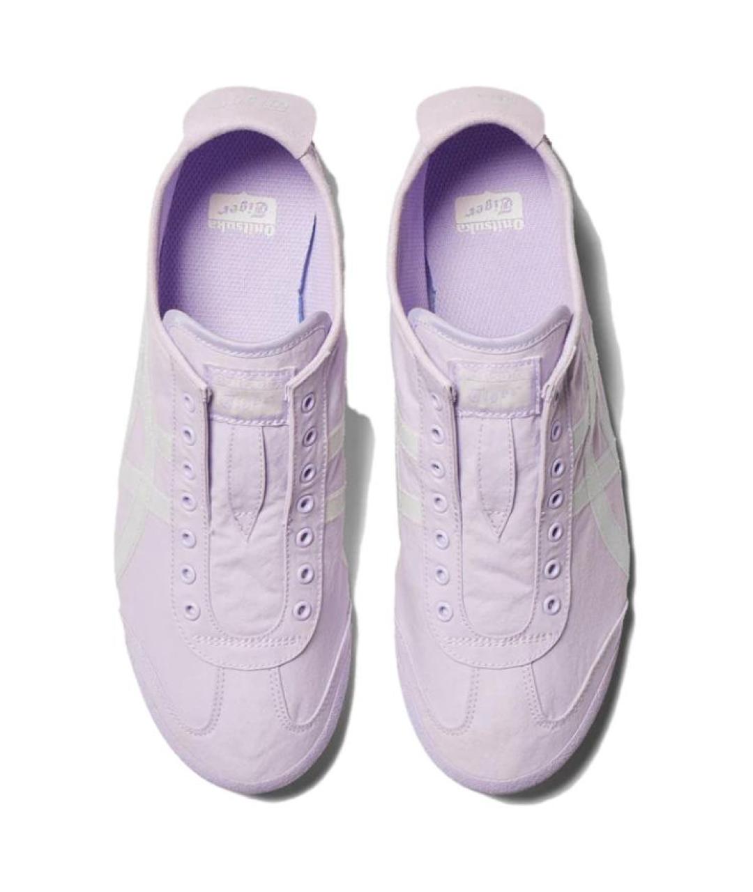 ONITSUKA TIGER Фиолетовые текстильные кроссовки, фото 5