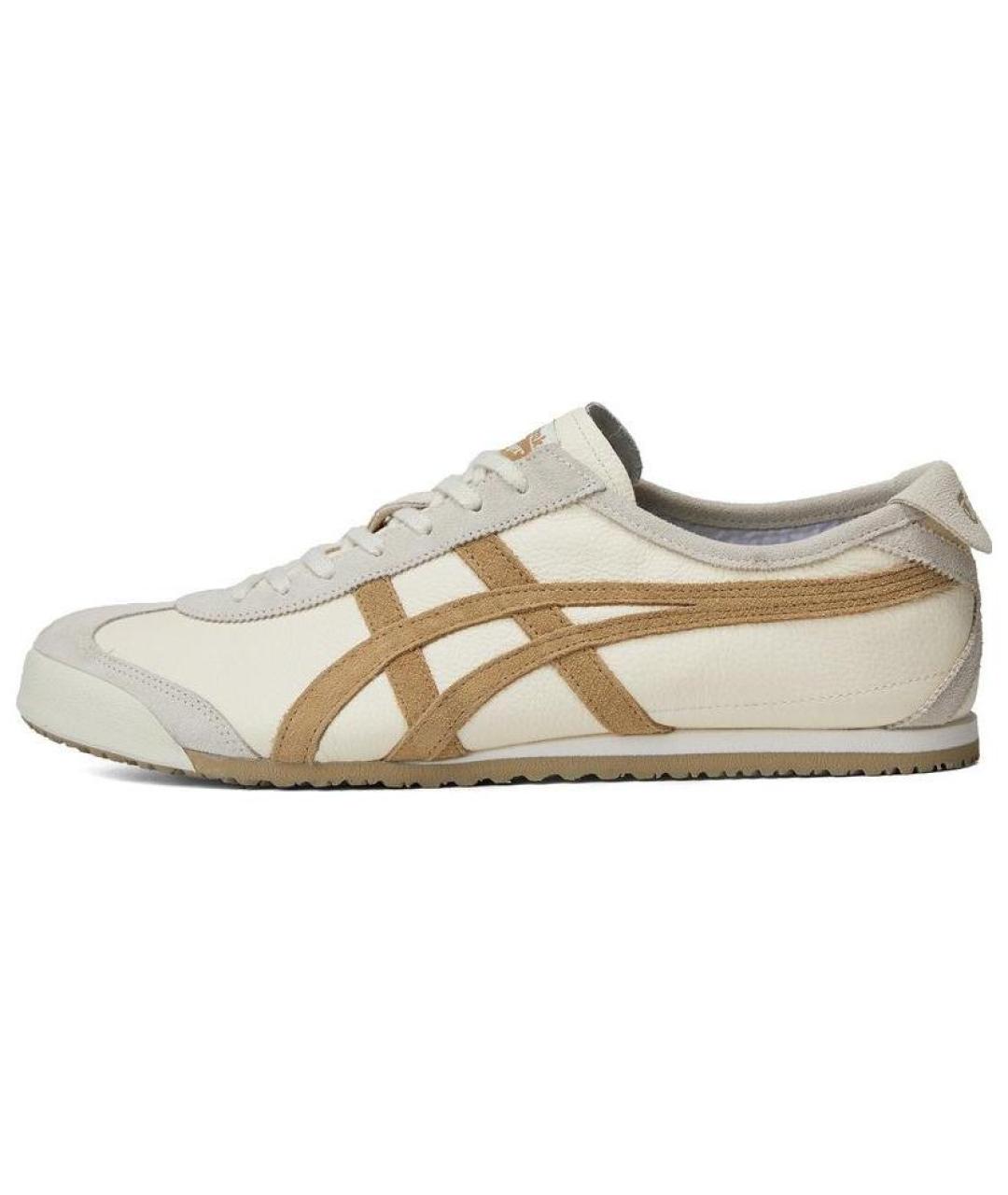 ONITSUKA TIGER Серые кожаные кроссовки, фото 6