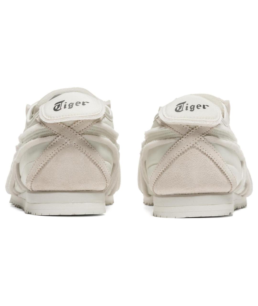 ONITSUKA TIGER Бежевые кожаные кроссовки, фото 6