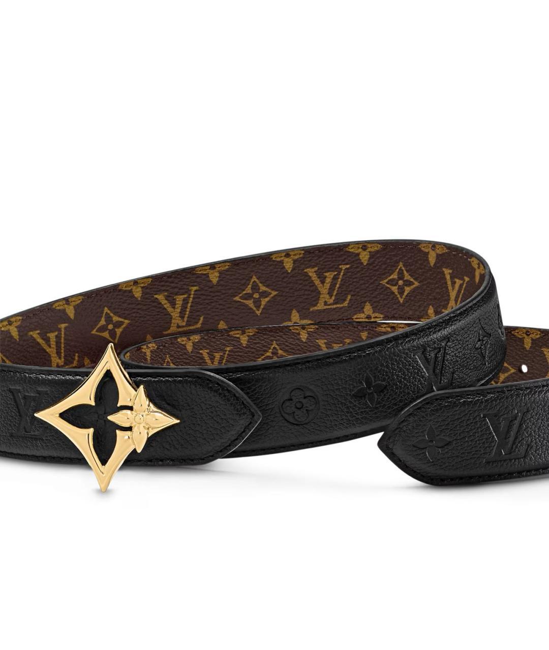 LOUIS VUITTON Черный ремень, фото 2