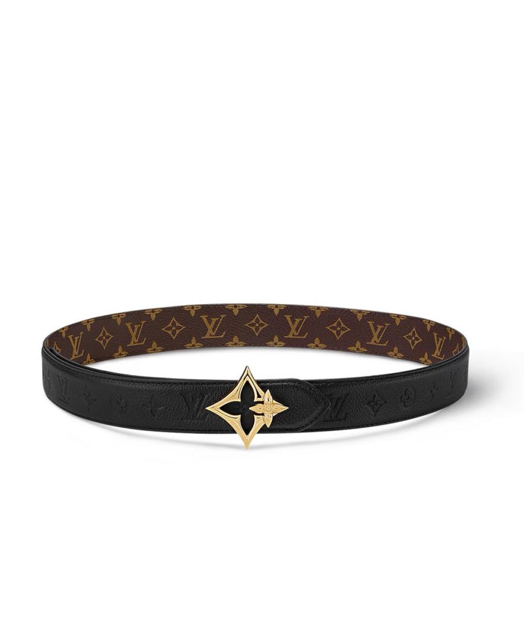 LOUIS VUITTON Черный ремень, фото 5