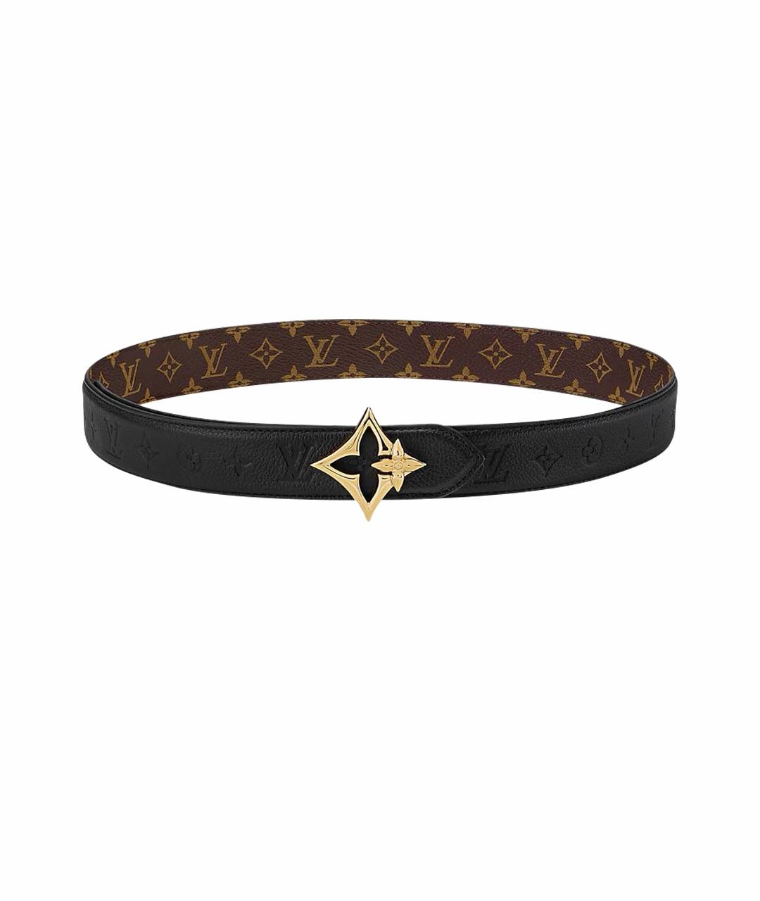 LOUIS VUITTON Черный ремень, фото 1