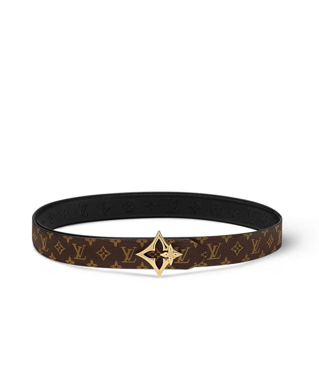 LOUIS VUITTON Черный ремень, фото 3