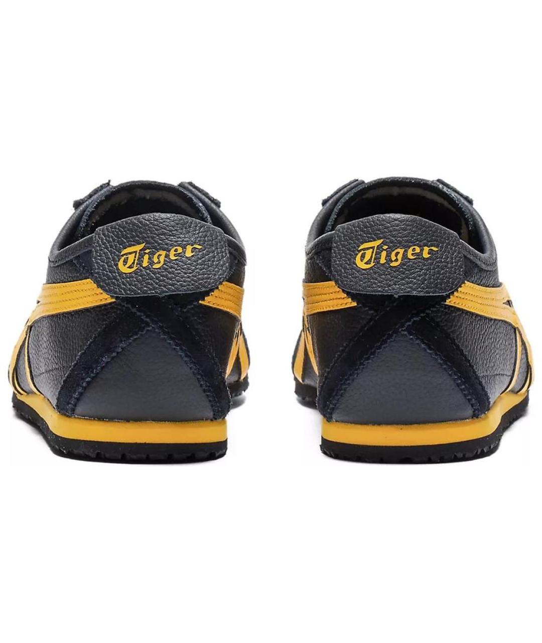 ONITSUKA TIGER Черные кожаные кроссовки, фото 5