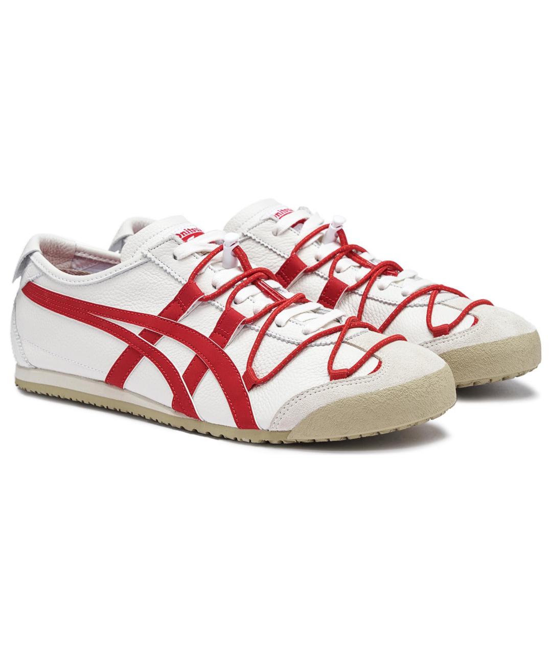 ONITSUKA TIGER Белые кожаные кроссовки, фото 3