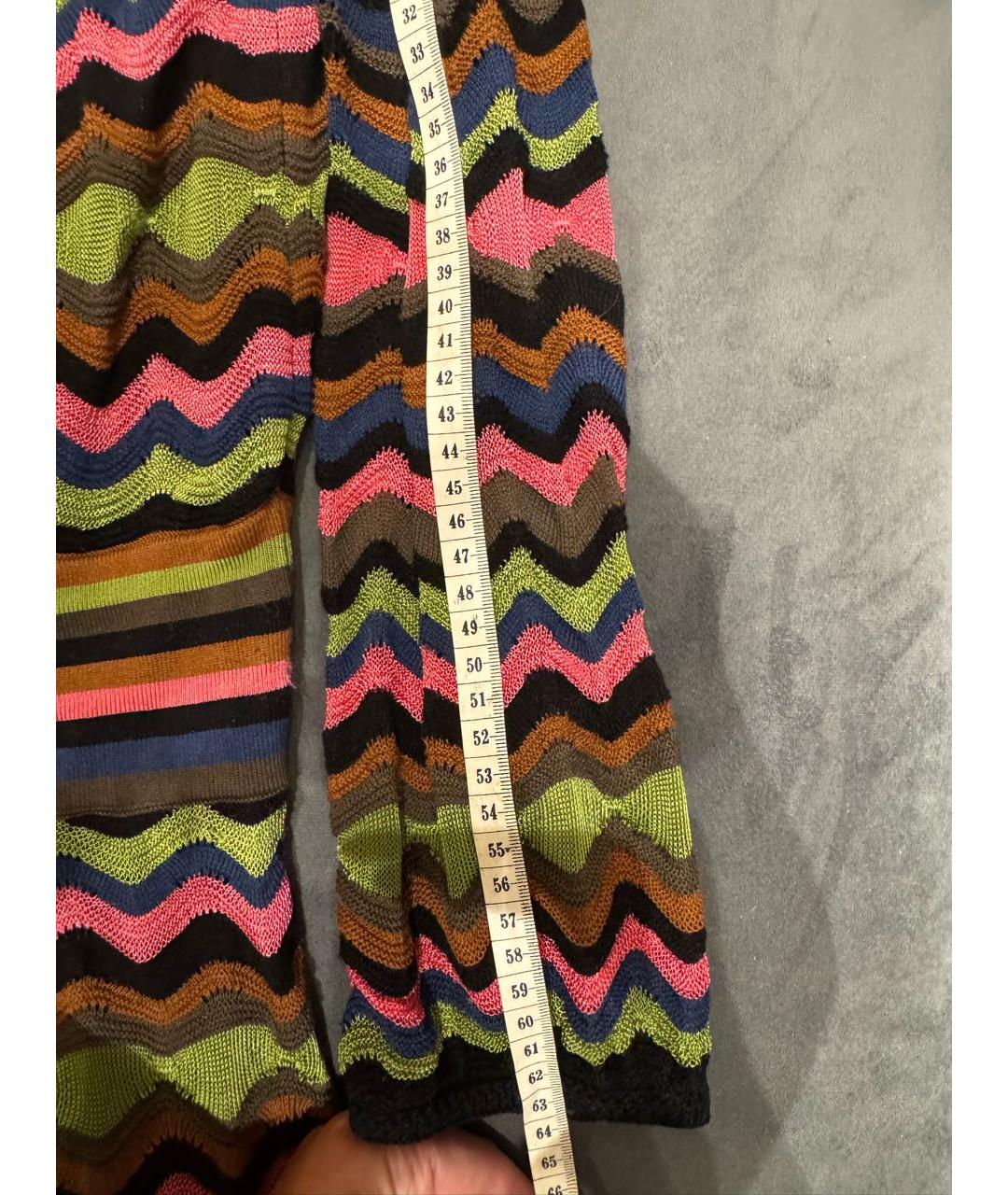 MISSONI Мульти хлопко-эластановое повседневное платье, фото 5