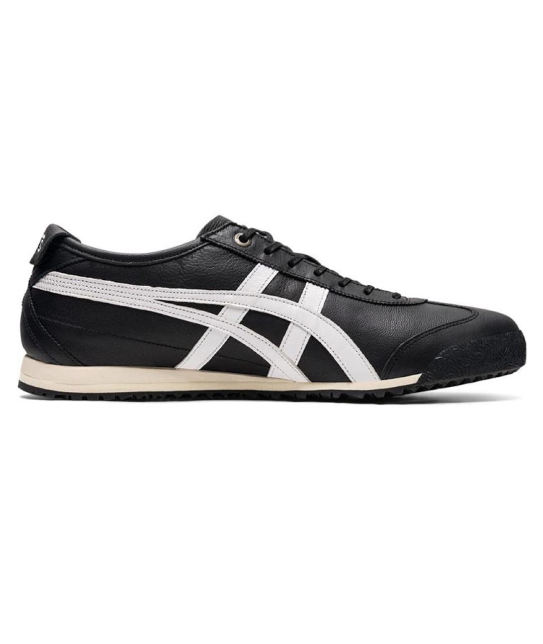 ONITSUKA TIGER Черные кожаные кроссовки, фото 1