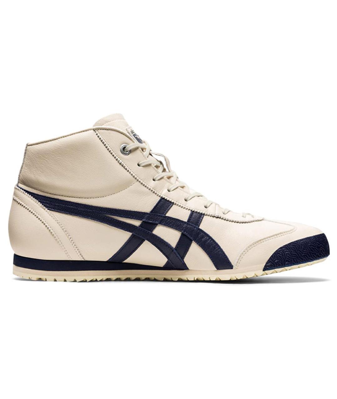 ONITSUKA TIGER Бежевые кожаные кроссовки, фото 1