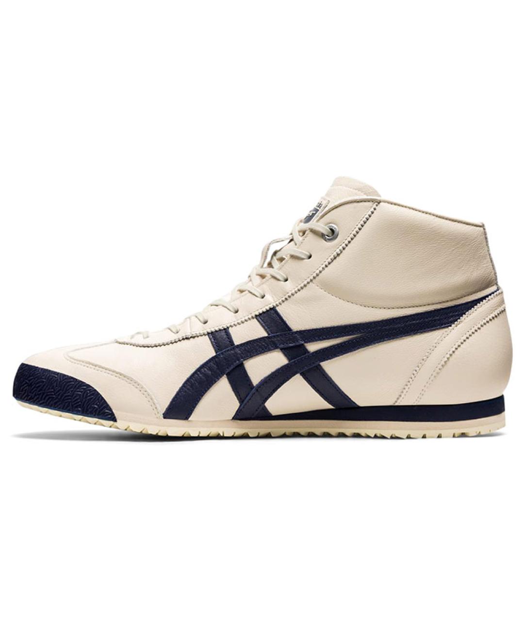 ONITSUKA TIGER Бежевые кожаные кроссовки, фото 2
