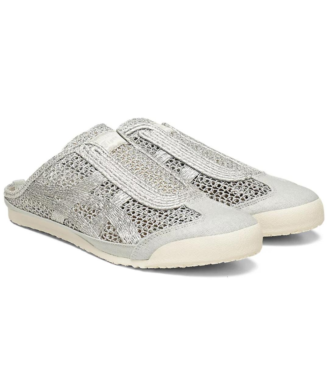 ONITSUKA TIGER Серебряные мюли, фото 3