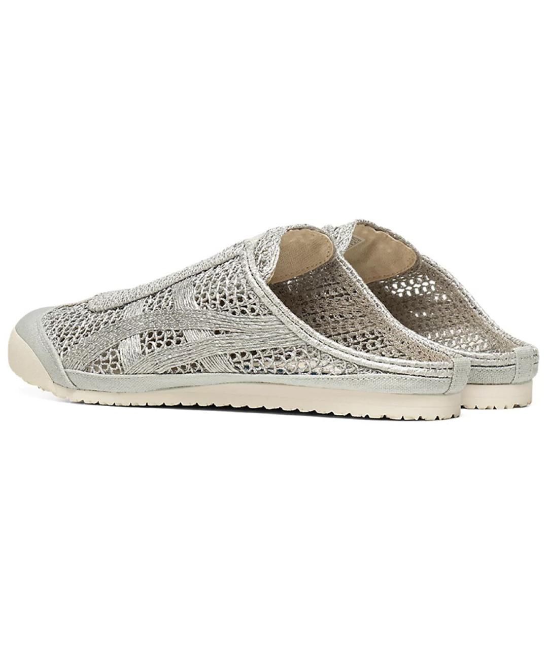 ONITSUKA TIGER Серебряные мюли, фото 4
