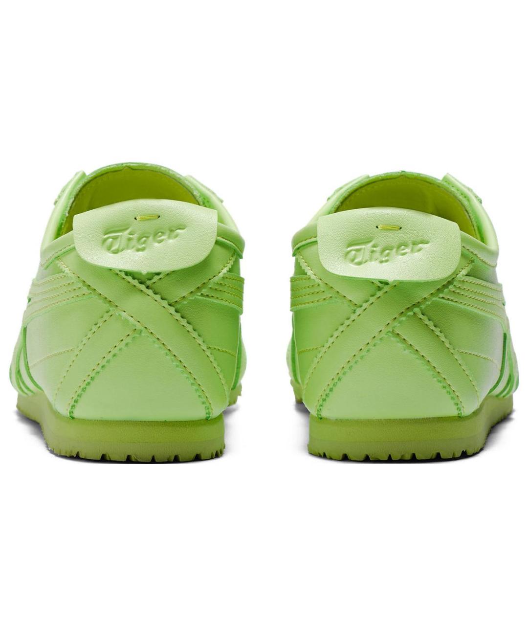 ONITSUKA TIGER Зеленые кожаные кроссовки, фото 7