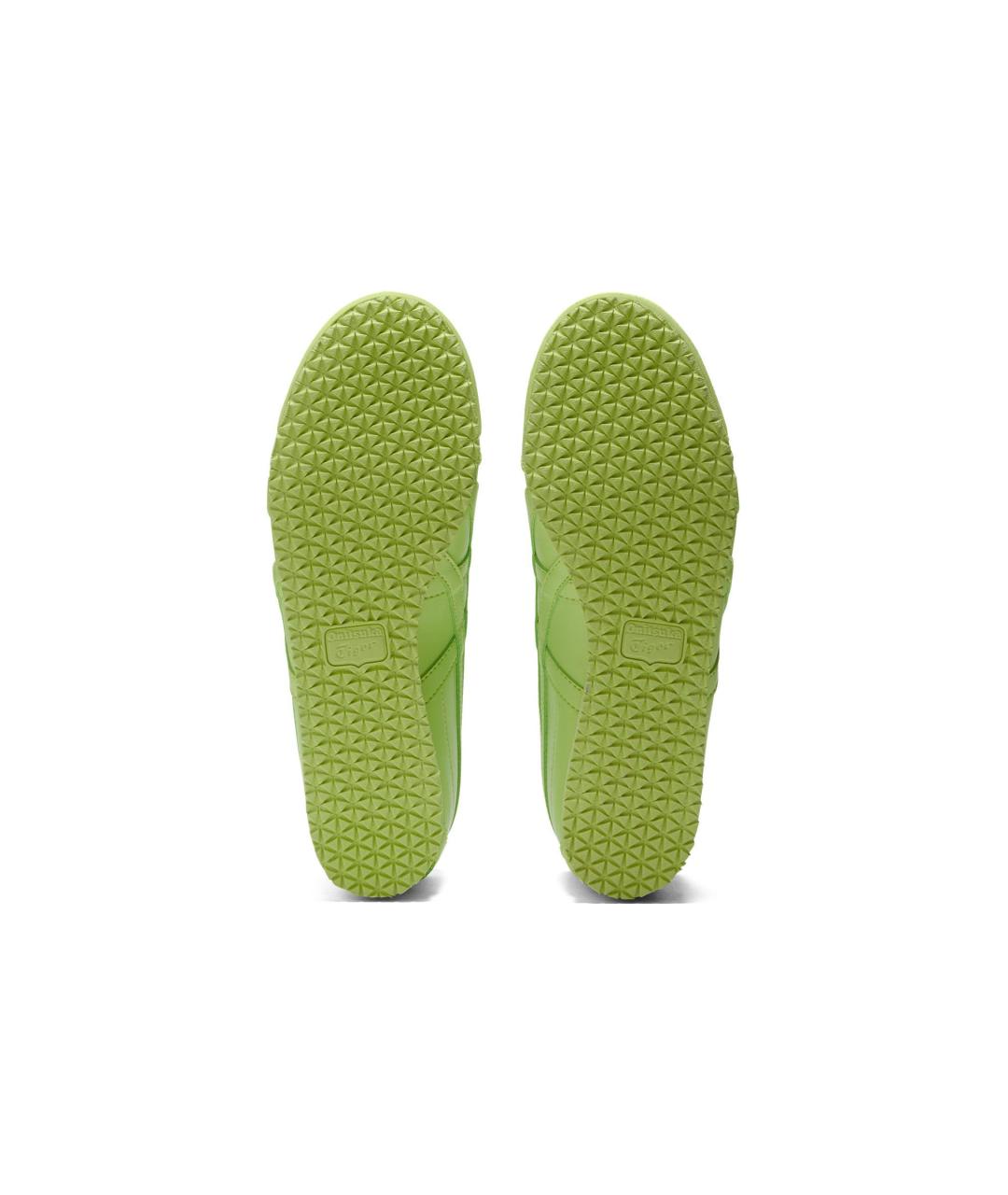 ONITSUKA TIGER Зеленые кожаные кроссовки, фото 8