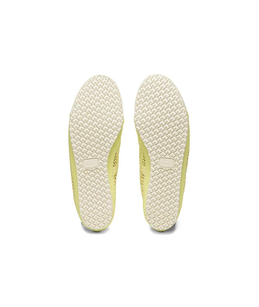 ONITSUKA TIGER Желтые текстильные мюли, фото 6