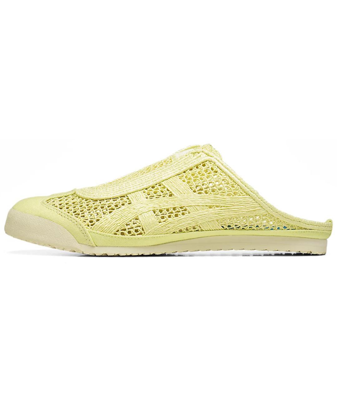 ONITSUKA TIGER Желтые текстильные мюли, фото 2