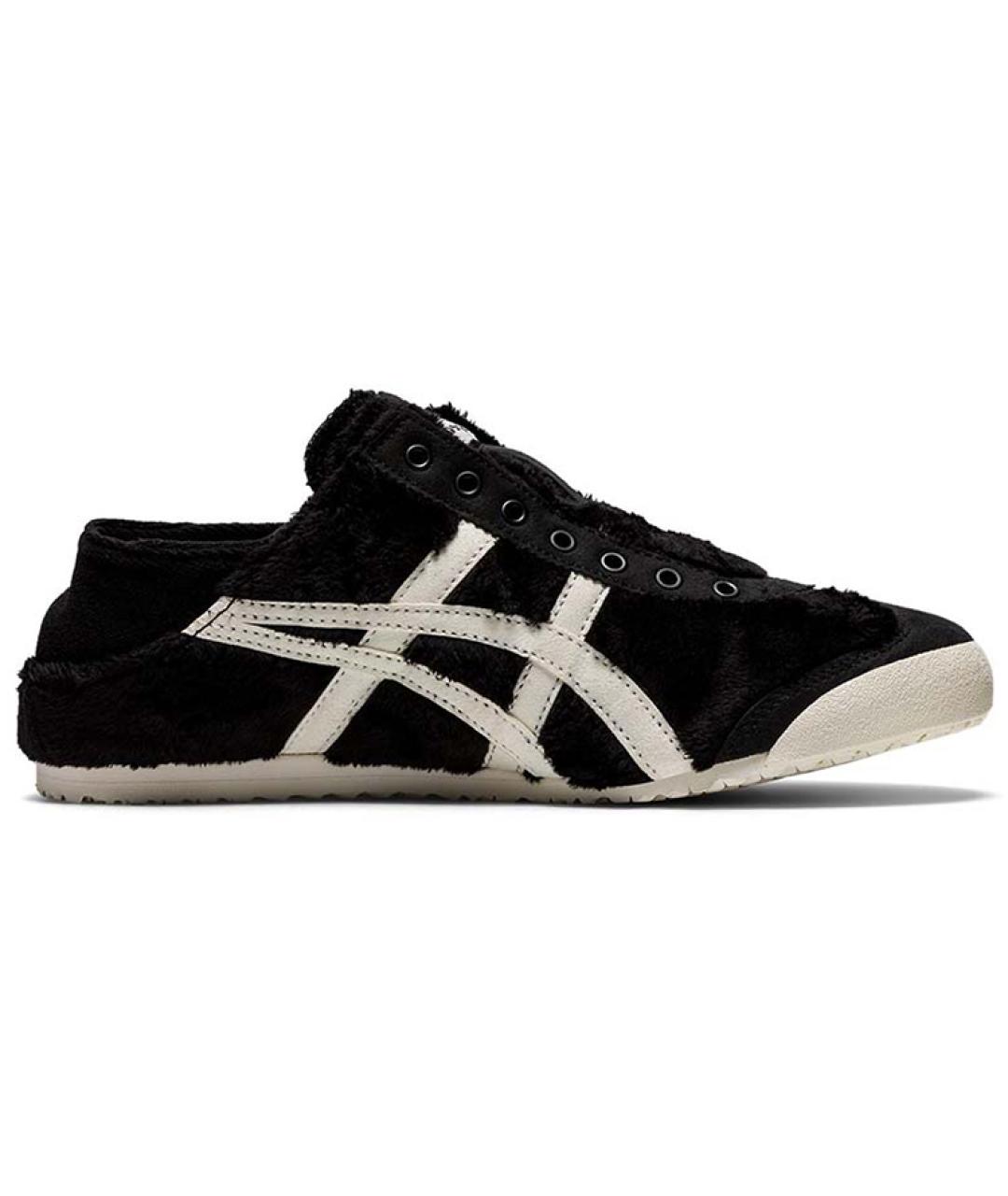 ONITSUKA TIGER Черные кожаные кроссовки, фото 1