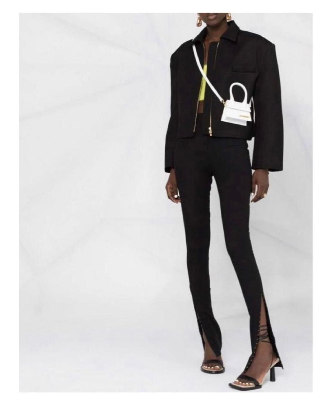 JACQUEMUS Черные брюки узкие, фото 6