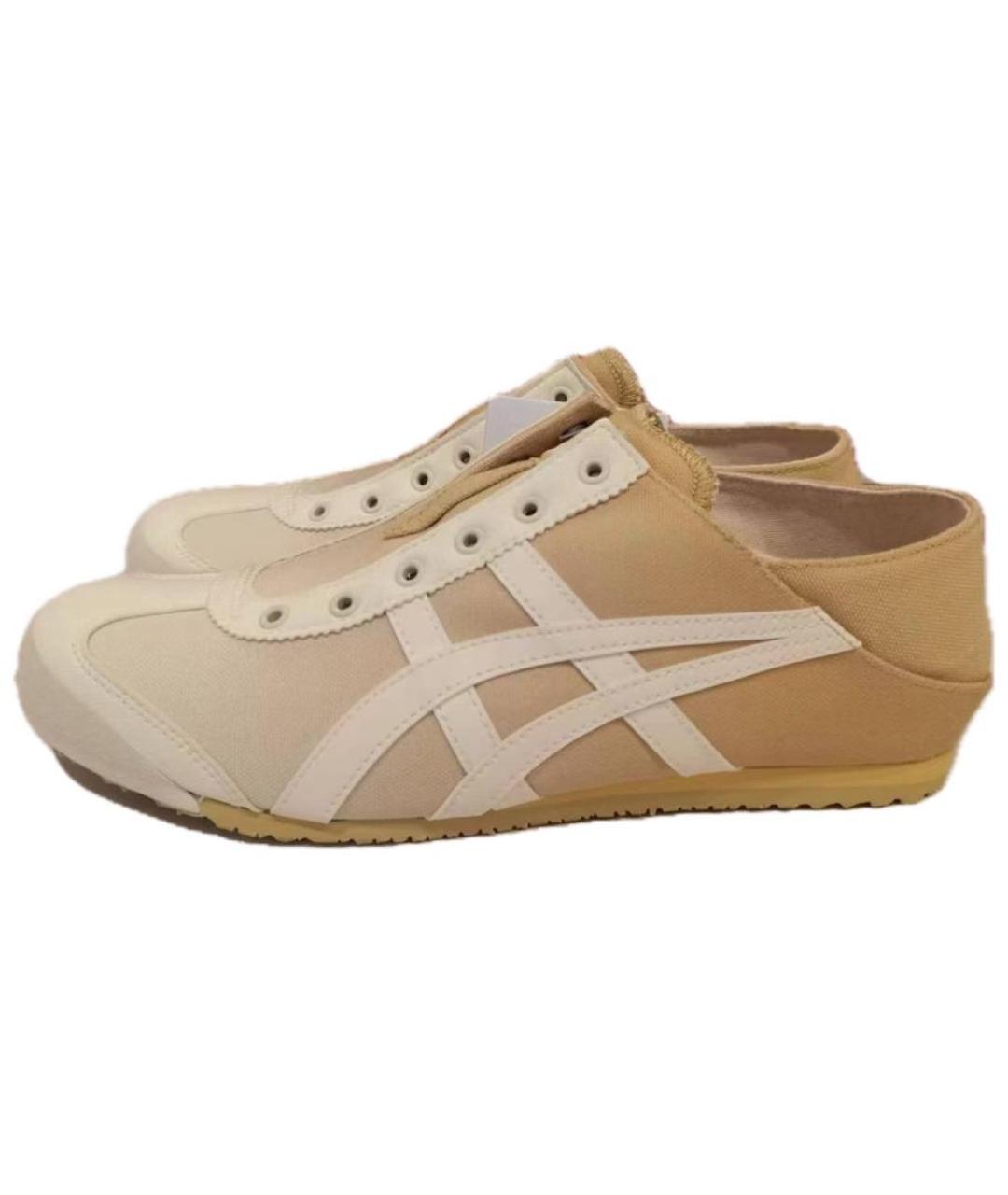 ONITSUKA TIGER Желтые текстильные кроссовки, фото 4