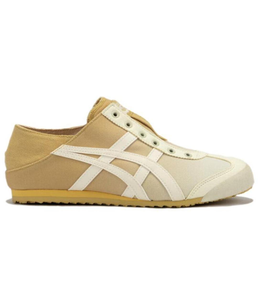 ONITSUKA TIGER Желтые текстильные кроссовки, фото 2