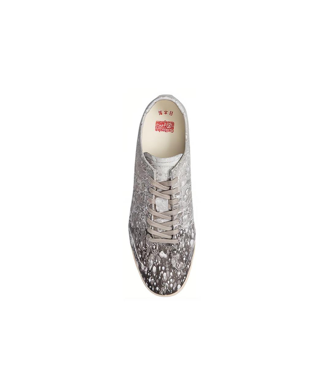 ONITSUKA TIGER Серые низкие кроссовки / кеды, фото 6