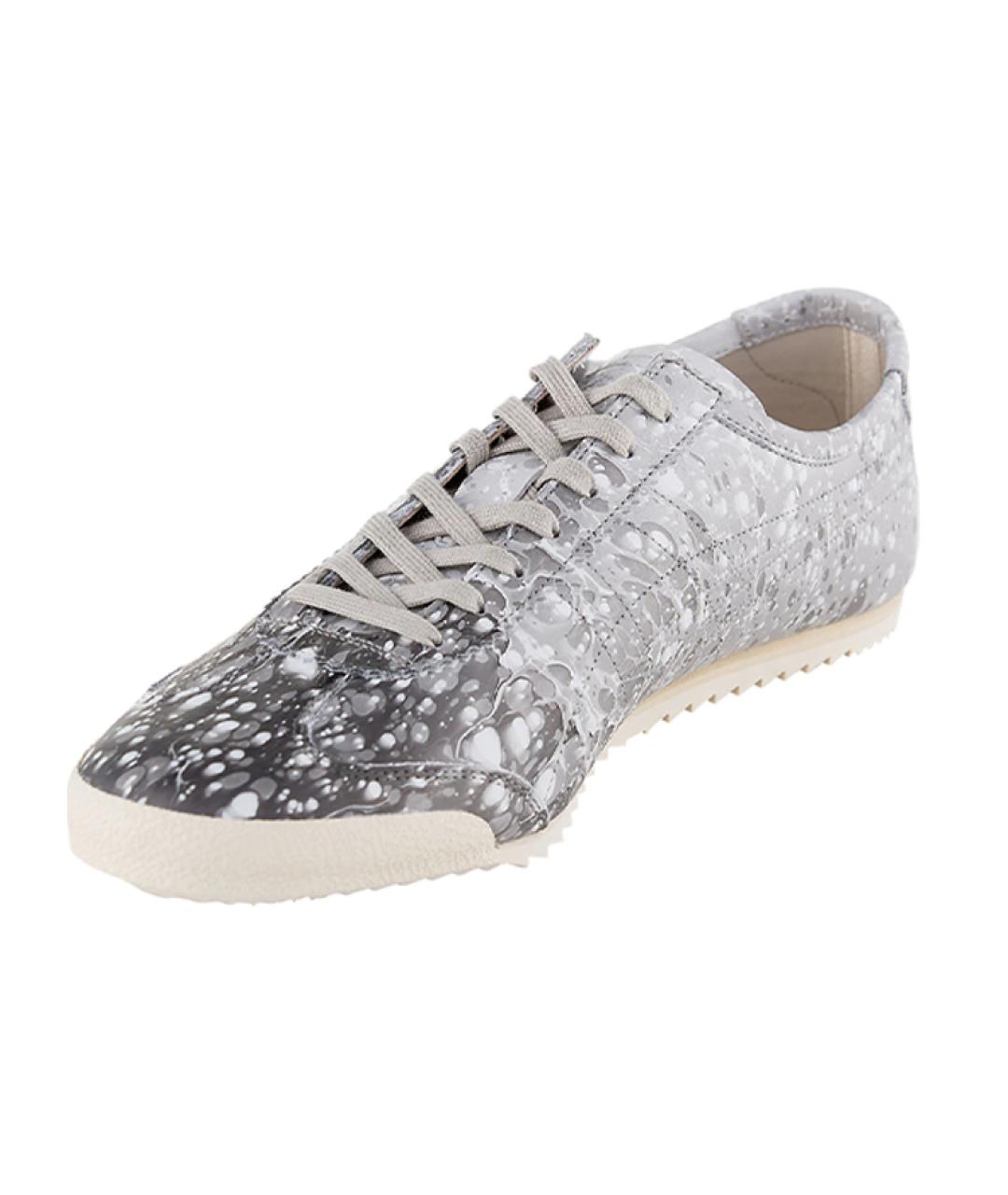 ONITSUKA TIGER Серые низкие кроссовки / кеды, фото 4