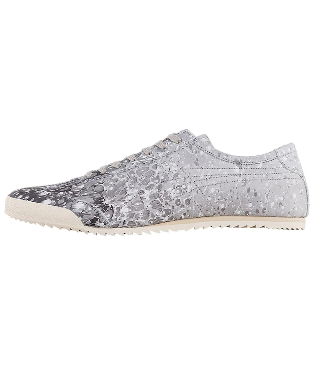 ONITSUKA TIGER Серые низкие кроссовки / кеды, фото 3